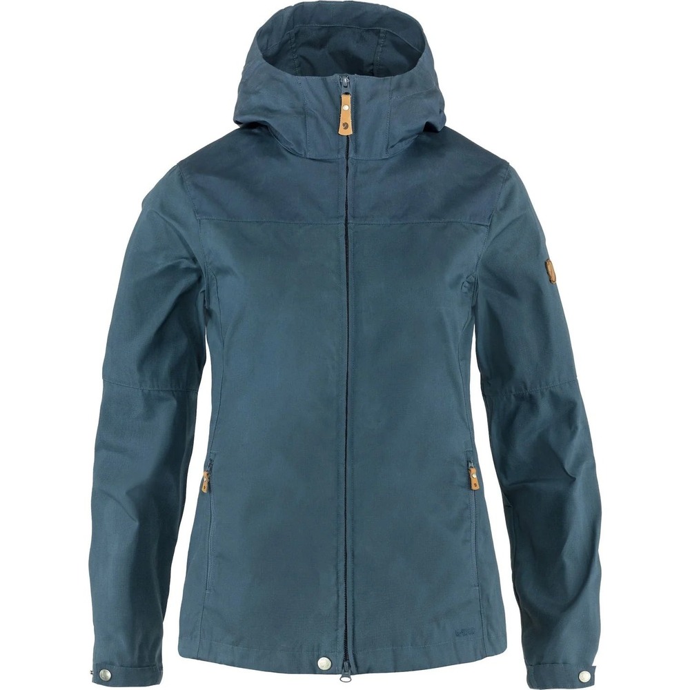 Fjallraven Women's Stina Jacket Indigo Blue Size XL New With Tags $200 Retail